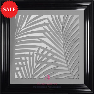 Leaves 2 Wall Art 75cm x 75cm - Outlet Wall Art