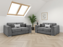 Naples Sofa Grey 3+2 Set