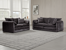 Solaya Sofa Black 3+2 Set - Outlet Wall Art