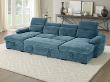 Hudson Sofabed Blue U Shape Corner - Outlet Wall Art
