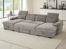 Hudson Sofabed Grey U Shape Corner - Outlet Wall Art