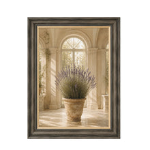 Rustic Potted Lavender Tree Framed Wall Art  80cm x 60cm