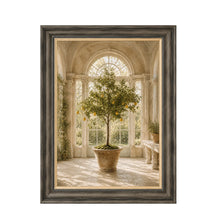 Rustic Potted Lemon Tree Framed Wall Art  80cm x 60cm