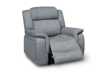 Linden Electric Recliner Sofa Grey Armchair