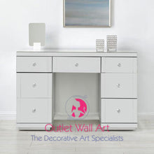 7 Draw Classic Mirrored Dressing Table