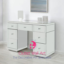 7 Draw Classic Mirrored Dressing Table