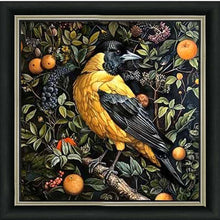 ORANGE TREE BALTIMORE ORIOLE WALL ART 85cm x 85cm
