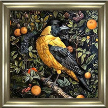 ORANGE TREE BALTIMORE ORIOLE WALL ART 85cm x 85cm