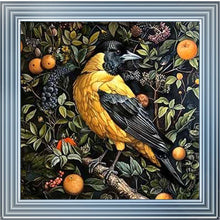 ORANGE TREE BALTIMORE ORIOLE WALL ART 85cm x 85cm