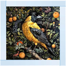 ORANGE TREE BALTIMORE ORIOLE WALL ART 85cm x 85cm