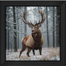 STAG IN THE WOODS WALL ART 85cm x 85cm