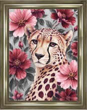 Floral Leopard 2 Wall Art 95cm x 75cm