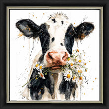 Daisy Cow Wall Art 85cm x 85cm