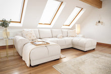 Azzuro Sofa Cream U Shape Corner