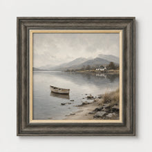 Still Loch 1 Framed Artwork 50cm x 50cm