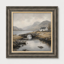 Still Loch 3 Framed Artwork 50cm x 50cm