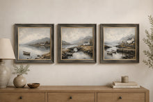 Still Lochs set of 3  Framed Artworks