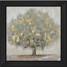 CRACK TEXTURED TREE WALL ART 85cm x 85cm