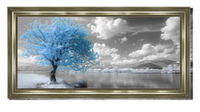 BLUE TREE LANDSCAPE WALL ART 114cm x 64cm (Copy)