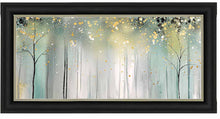 MISTY SPARKLE FOREST WALL ART 114cm x 64cm