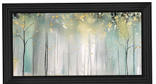 MISTY SPARKLE FOREST WALL ART 114cm x 64cm