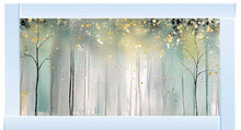 MISTY SPARKLE FOREST WALL ART 114cm x 64cm