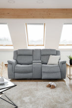 Linden Electric Recliner Sofa Grey 2 Seater