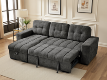 Palermo Universal Corner Sofabed Grey