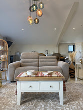 Tokyo Electric Recliner Beige 3 Seater