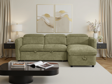 Capri Sofabed Green Universal Corner - Outlet Wall Art