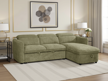 Capri Sofabed Green Universal Corner - Outlet Wall Art
