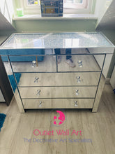 Diamond Crush Top 5 Draw Large Chest In Silver