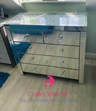 Diamond Crush Top 5 Draw Large Chest In Silver