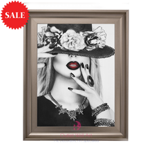 Milan Pose 1 choice of frames Frame 95cm x 75cm - Outlet Wall Art