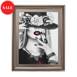 Milan Pose 1 choice of frames Frame 95cm x 75cm - Outlet Wall Art