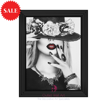 Milan Pose 1 choice of frames Frame 95cm x 75cm - Outlet Wall Art