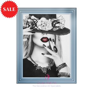 Milan Pose 1 choice of frames Frame 95cm x 75cm - Outlet Wall Art