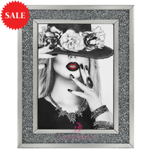 Milan Pose 1 choice of frames Frame 95cm x 75cm - Outlet Wall Art