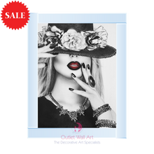 Milan Pose 1 choice of frames Frame 95cm x 75cm - Outlet Wall Art