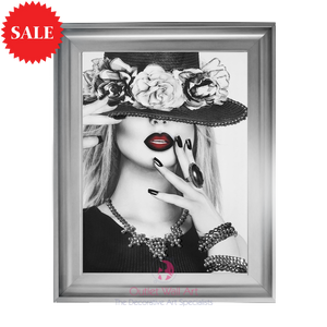 Milan Pose 1 choice of frames Frame 95cm x 75cm - Outlet Wall Art
