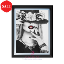 Milan Pose 1 choice of frames Frame 95cm x 75cm - Outlet Wall Art