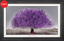 Blossom Tree Violet Wall Art 114cm x 75cm - Outlet Wall Art