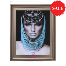 Egyptian Lady 1 choice of frames  95cm x 75cm - Outlet Wall Art