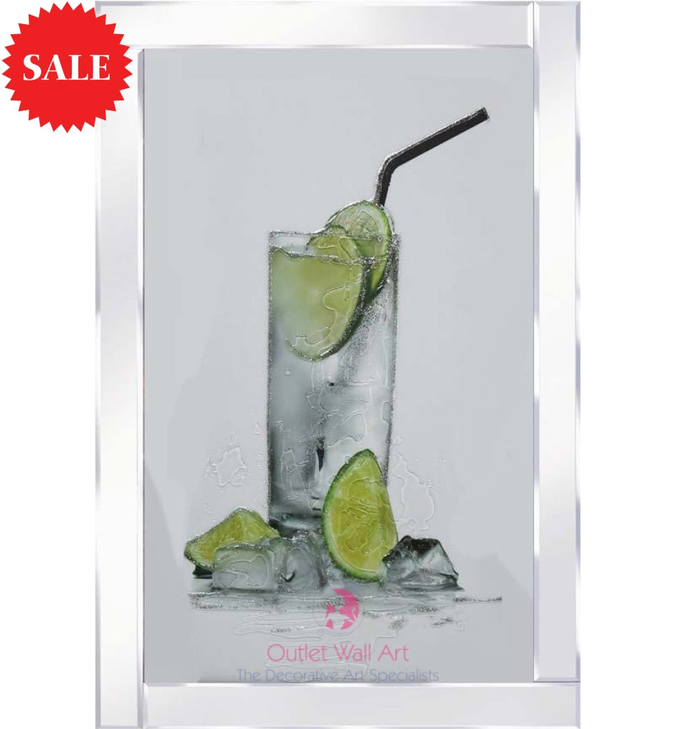Gin & Tonic 2 Sparkle Art - Outlet Wall Art