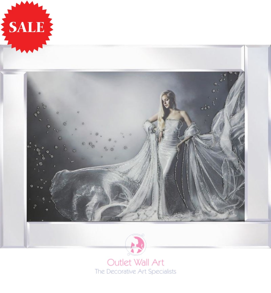 Glamour Lady Sparkle Art - Outlet Wall Art