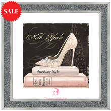 Glamour Shoe New York 55cm x 55cm - Outlet Wall Art