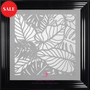 Leaves 1 Wall Art 75cm x 75cm - Outlet Wall Art