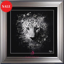 Leopard Pose Wall Art 75cm x 75cm - Outlet Wall Art