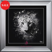 Leopard Pose Wall Art 75cm x 75cm - Outlet Wall Art