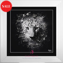 Leopard Pose Wall Art 75cm x 75cm - Outlet Wall Art